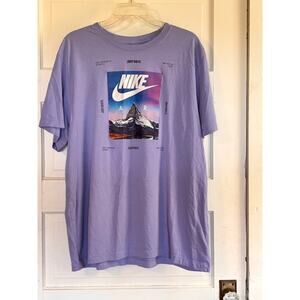 Nike Men's XXL Nike T-Shirt Purple Just Do It!
